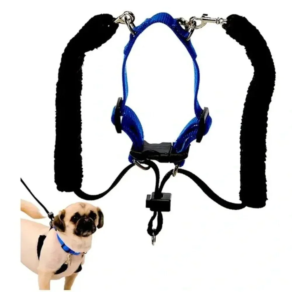 New Sporn Original Training Halter, No Pull Harness / Collar for Small Dog Black
